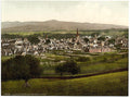 Castle Douglas from Dunmuir Vintage A4 Photo Print
