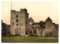 Castle II Ludlow Vintage A4 Photo Print