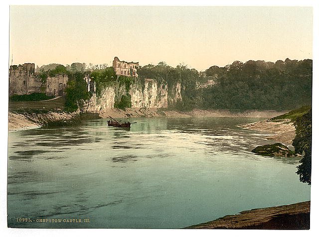 Castle III Chepstow Vintage A4 Photo Print