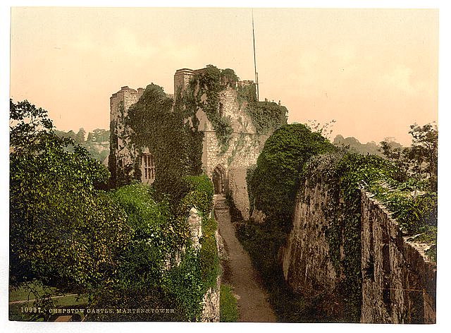 Castle Martens Tower Chepstow Vintage A4 Photo Print