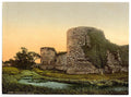 Castle Pevensey Vintage A4 Photo Print
