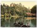 Castle Pond Altstadt Dresden Saxony Vintage A4 Photo Print