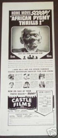 Castle Pygmy Thrills Vintage Retro Advert Ads A4 Photo Print