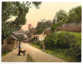 Castle tower Ross on Wye Vintage A4 Photo Print