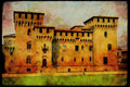 Castles 382002 Mantua, Lombardy, Italy A4 Limited Edition Watercolour Print