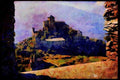 Castles 382010 Valere, Switzerland A4 Limited Edition Watercolour Print