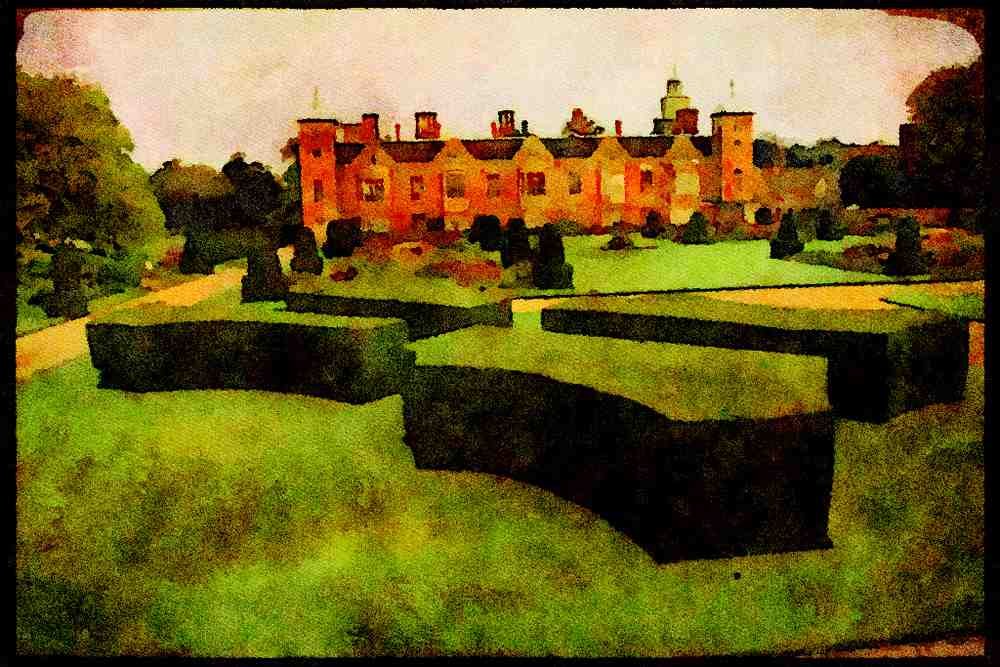 Castles 382019 Blickling Hall A4 Limited Edition Watercolour Print
