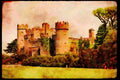 Castles 382025 Malahide Castle, Ireland A4 Limited Edition Watercolour Print