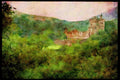 Castles 382040 Castle Campbell, Scotland A4 Limited Edition Watercolour Print