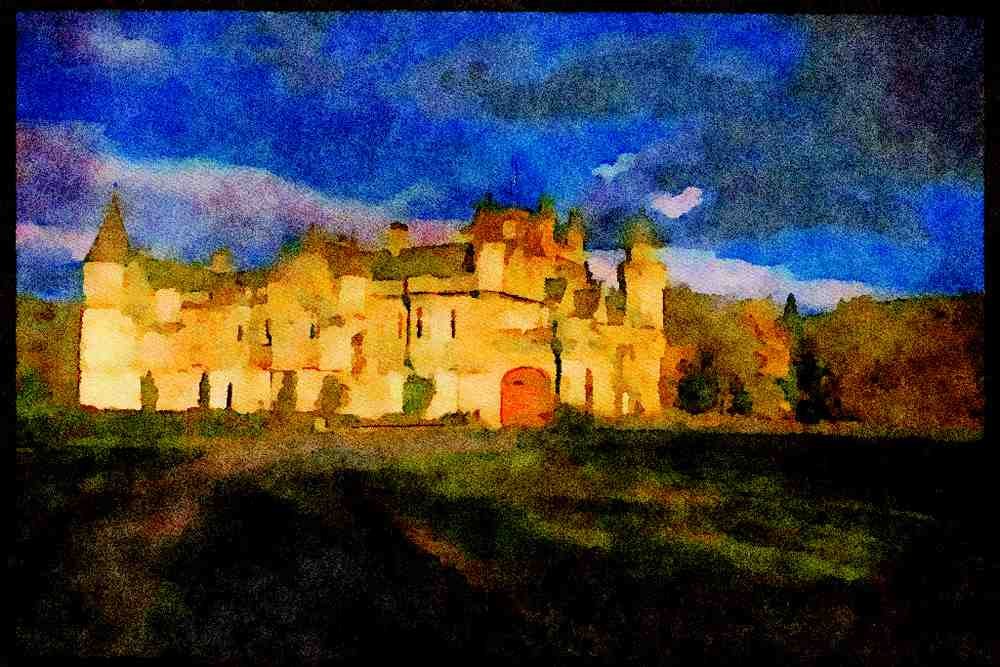 Castles 382041 Balmoral Castle, Scotland A4 Limited Edition Watercolour Print