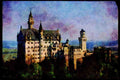 Castles 382042 Neuschwanstein Castle, Germany A4 Limited Edition Watercolour Print