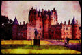 Castles 382054 Glamis Castle A4 Limited Edition Watercolour Print