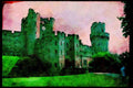Castles 382056 Warwick Castle A4 Limited Edition Watercolour Print