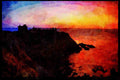 Castles 382070 Dunnotar Castle, Stonehaven, Scotland A4 Limited Edition Watercolour Print