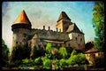 Castles 382098 Heidenreichstein, Austria A4 Limited Edition Watercolour Print
