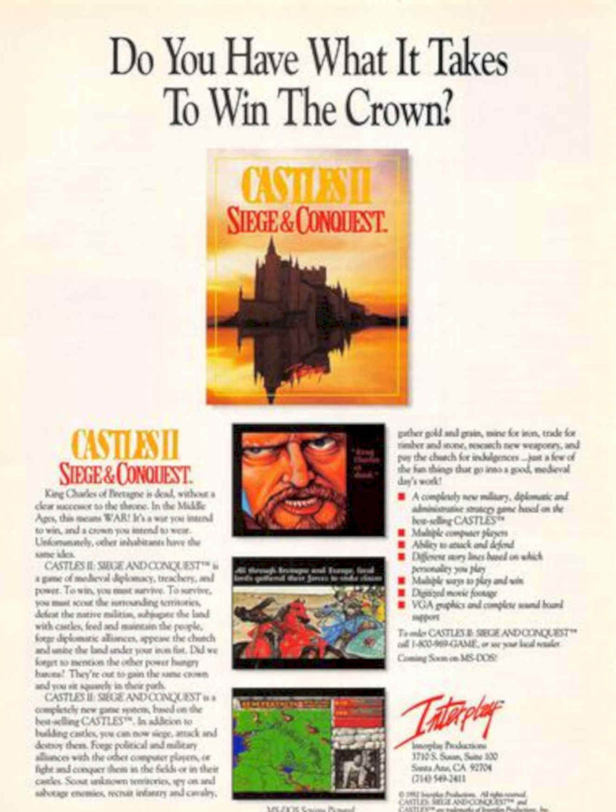 Castles Warrior Crown Vintage Retro Advert Poster A4 Photo Print
