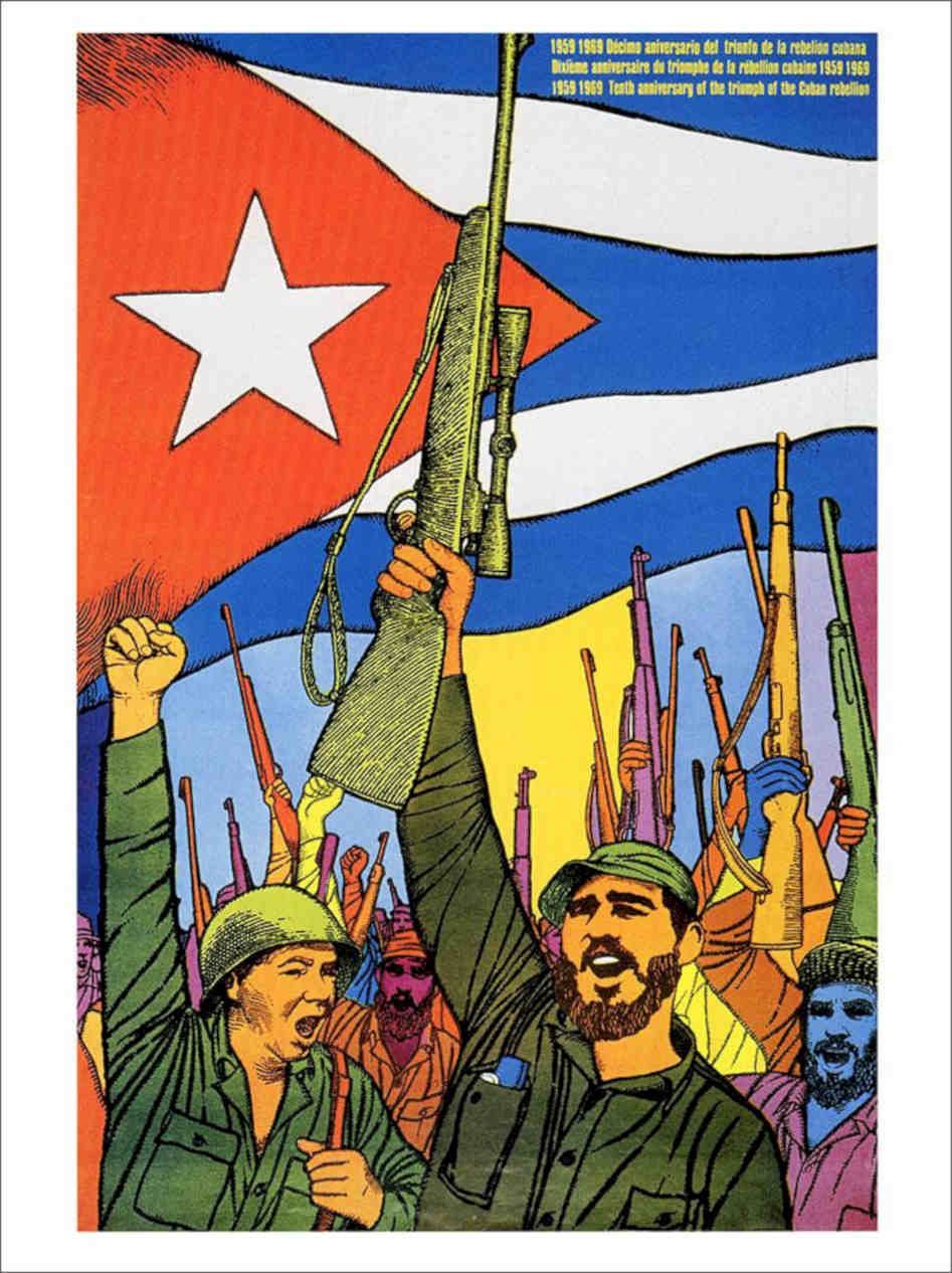 Castro Cuba Poster Vintage Retro Advert Poster A4 Photo Print