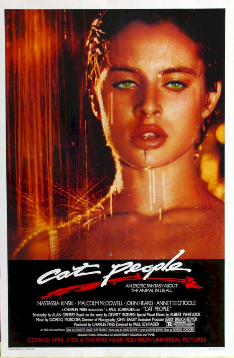 Cat People 1982 Vintage Retro Advert Poster A4 Photo Print