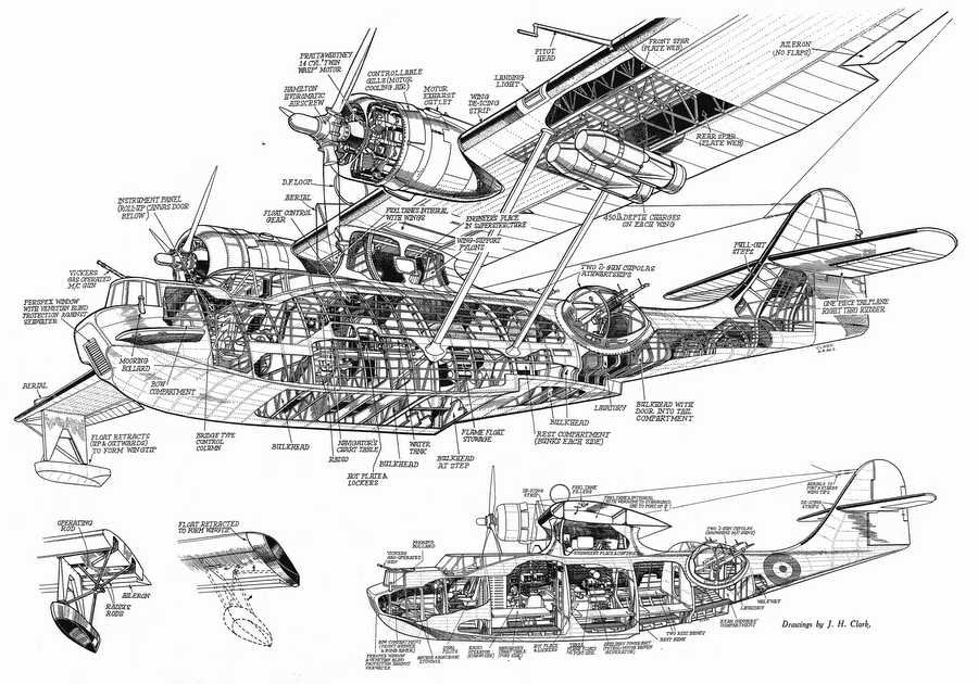 Catalina 1 cutaway A4 Photo Print