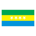 Catamayo Canton Flag N6120 A4 Photo Print