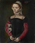 Catharina van Hemessen Portrait of a Lady A4 Photo Print