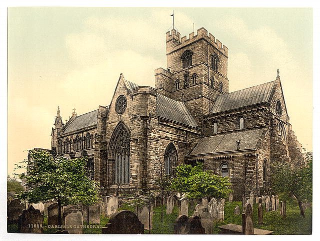 Cathedral Carlisle Vintage A4 Photo Print