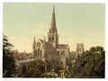 Cathedral Chichester Vintage A4 Photo Print