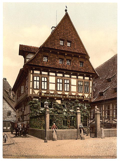 Cathedral Hildesheim Hanover Vintage A4 Photo Print