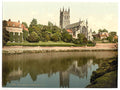 Cathedral S E Worcester Vintage A4 Photo Print
