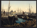 Cathedral & Notre Dame de la Garde Marseilles Vintage A4 Photo Print