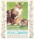 Cats Puss Boots 2 Vintage Retro Advert Ads A4 Photo Print