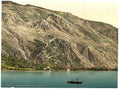 Cattaro from Dobrota Dalmatia Vintage A4 Photo Print