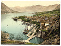 Cattaro general view Dalmatia Vintage A4 Photo Print