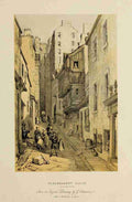 Cattermole George 1800 1868 Scotland 1840 Fleshmarket Close Edinburgh A4 Photo Print