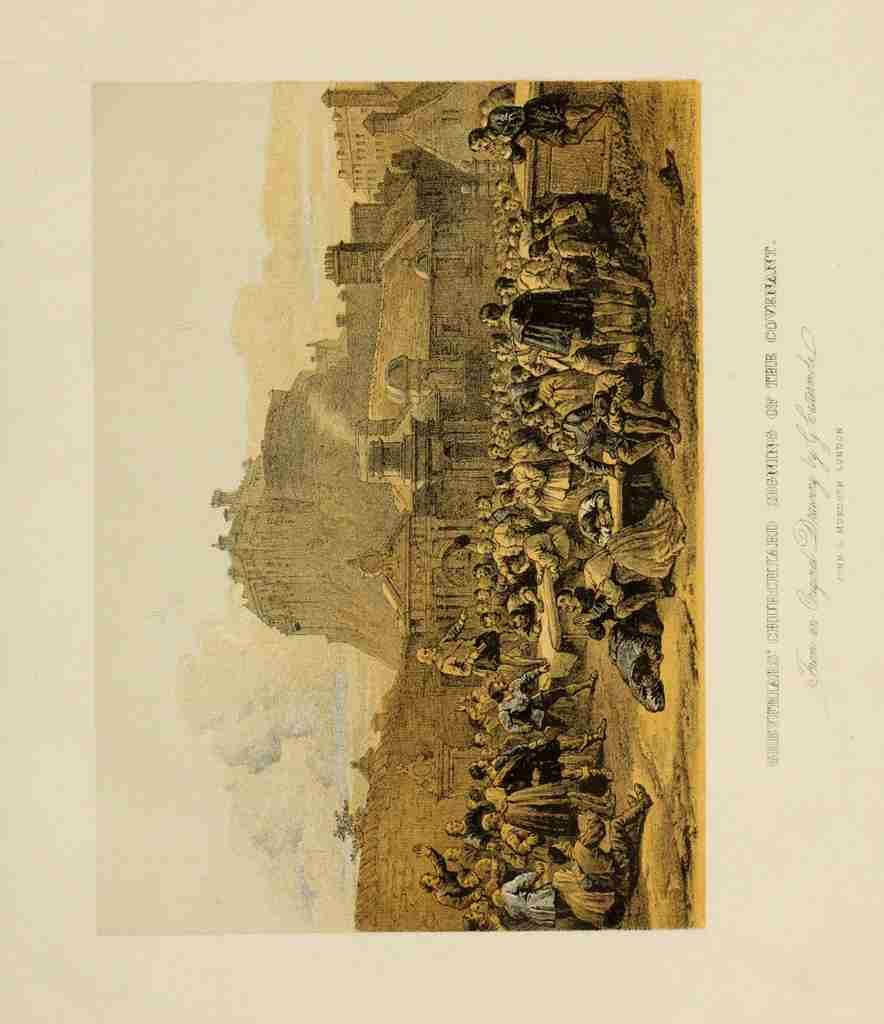 Cattermole George 1800 1868 Scotland 1840 Greyfriars Churchyard A4 Photo Print