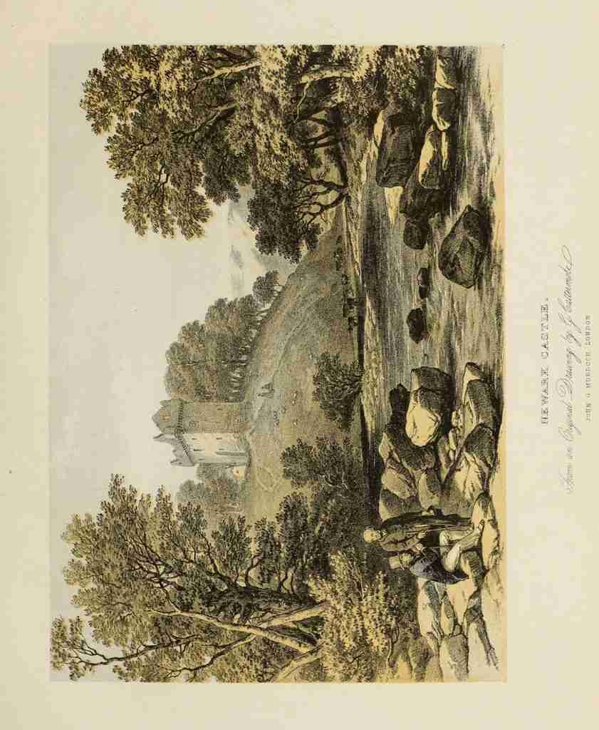 Cattermole George 1800 1868 Scotland 1840 Newark Castle A4 Photo Print