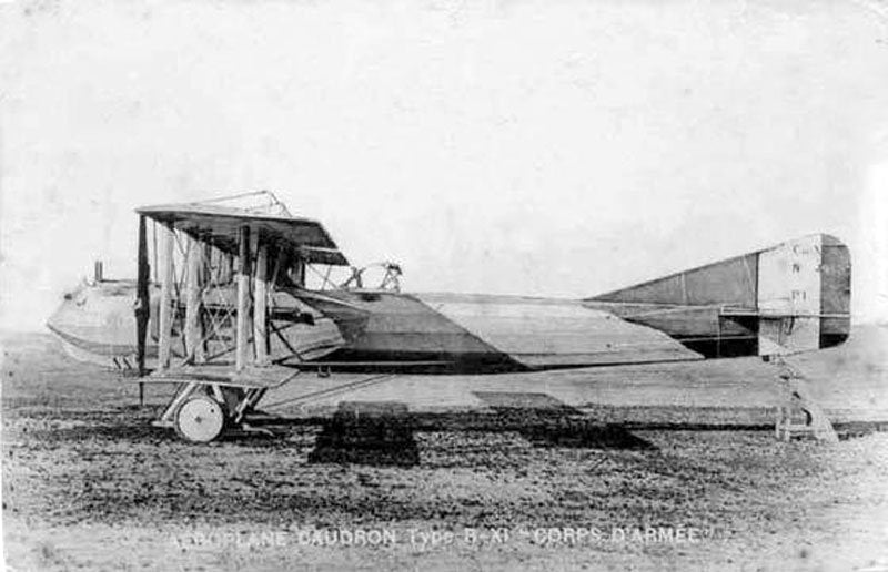 Caudron R11 Military A4 Photo Print