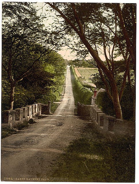 Caveney Brae Banff Vintage A4 Photo Print