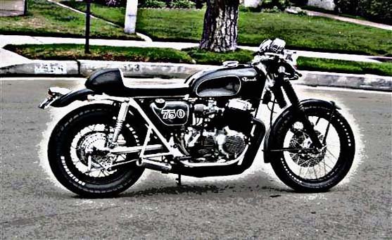 Cb750 Tornado motorbike A4 Photo Print