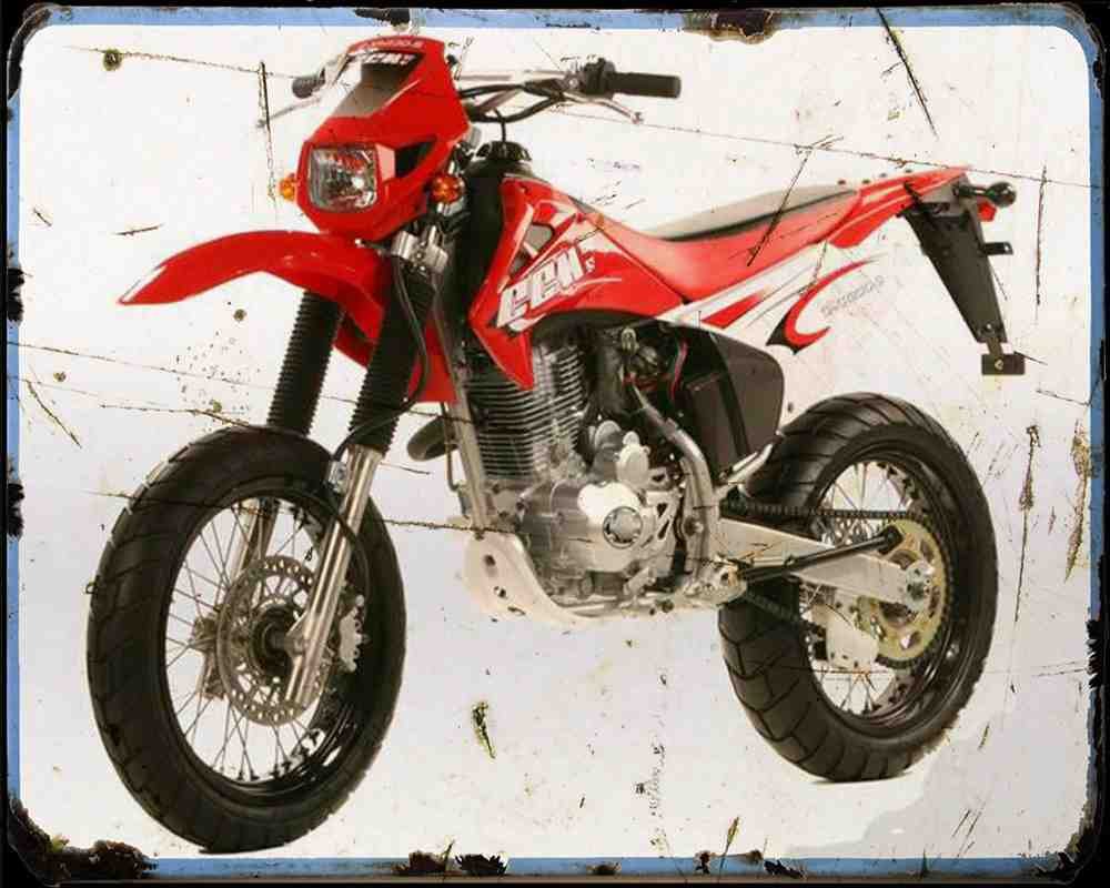 Ccm Cxr230S 07 A4 Photo Print Motorbike Vintage Aged