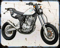 Ccm Ft 710 Motorbike Vintage Aged A4 Photo Print