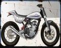 Ccm Ft710 07 02 A4 Photo Print Motorbike Vintage Aged