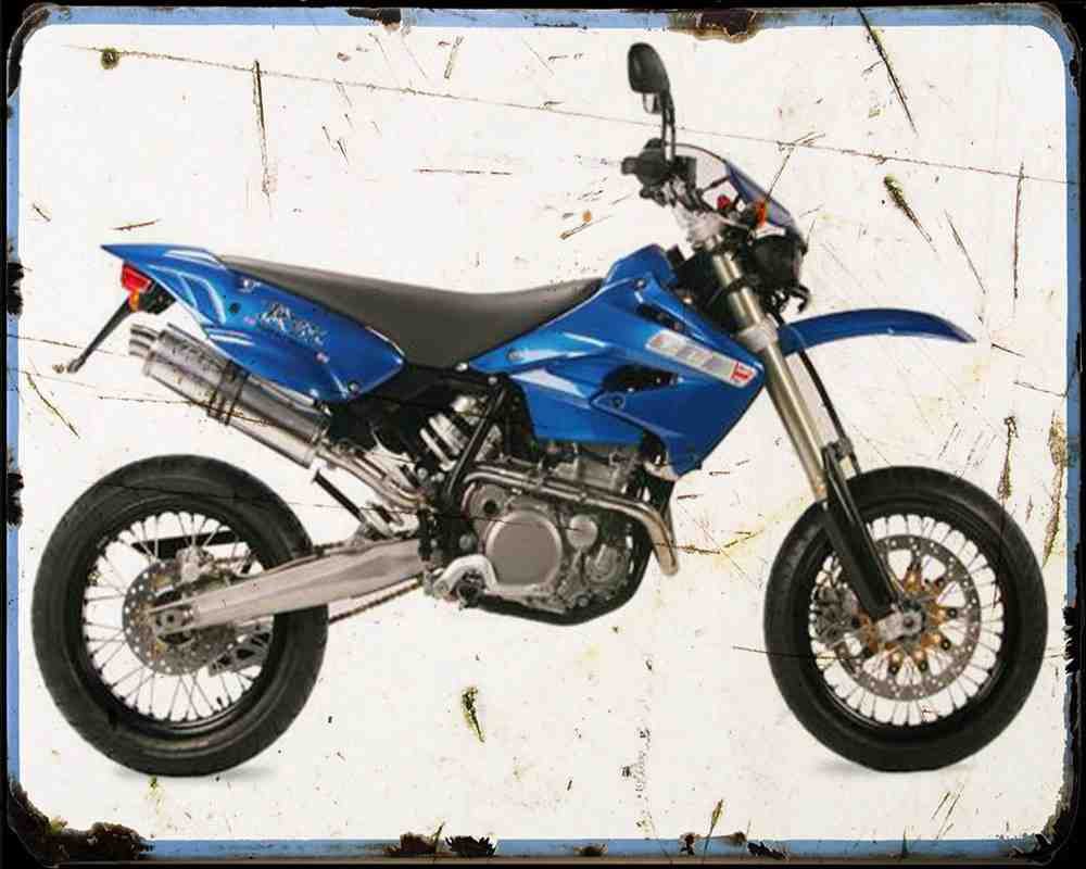 Ccm R35 Motorbike Vintage Aged A4 Photo Print