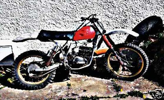 Ccm Ts250 motorbike A4 Photo Print