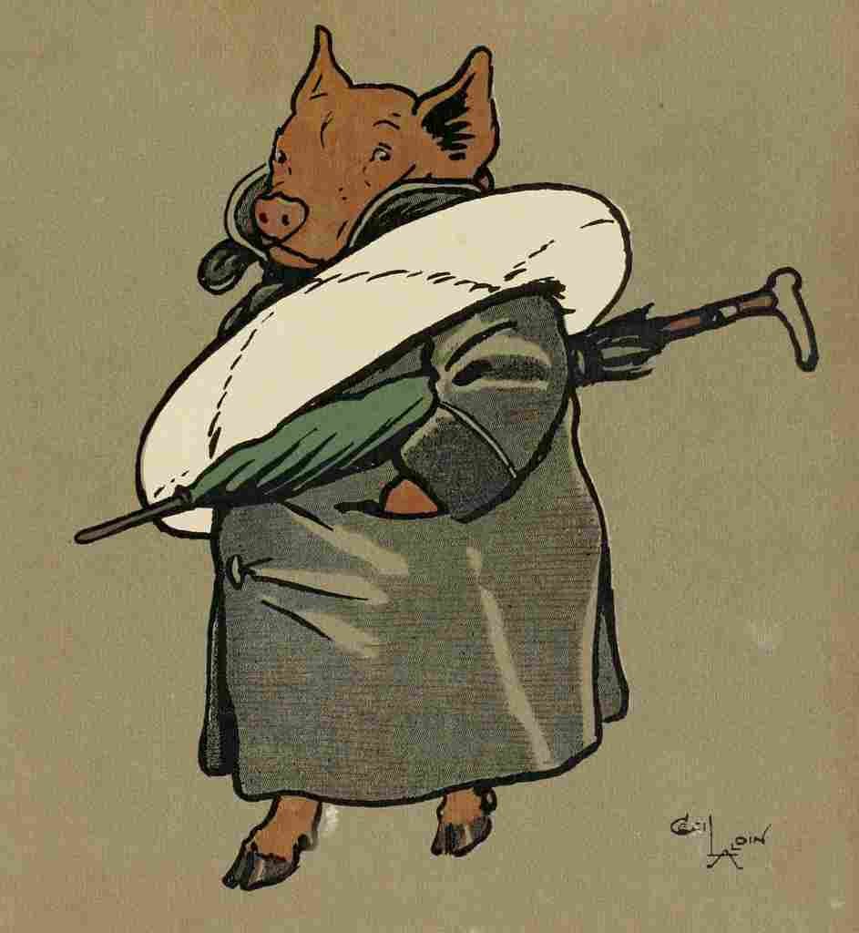 Cecil Aldins Merry Party 1913 13 A4 Photo Print