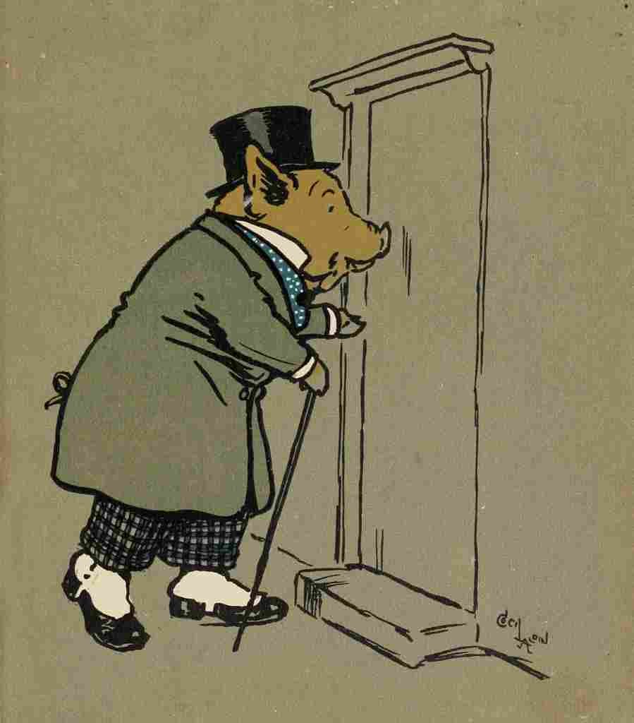 Cecil Aldins Merry Party 1913 17 A4 Photo Print
