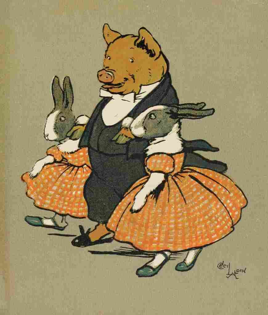 Cecil Aldins Merry Party 1913 24 A4 Photo Print