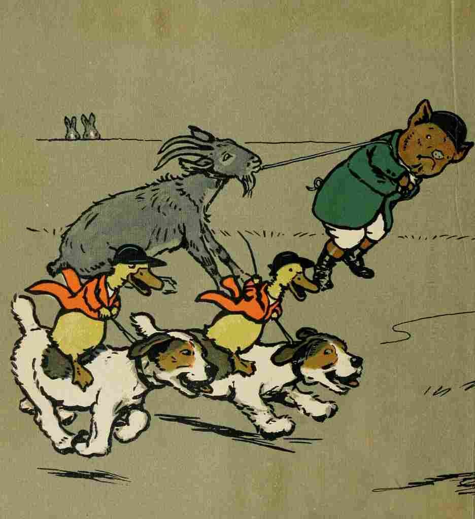 Cecil Aldins Merry Party 1913 5 A4 Photo Print