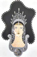 Celestial Queen Libra Vintage Retro Advert Poster A4 Photo Print