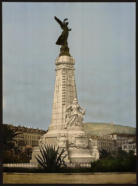 Centenaire Monument Nice Vintage A4 Photo Print